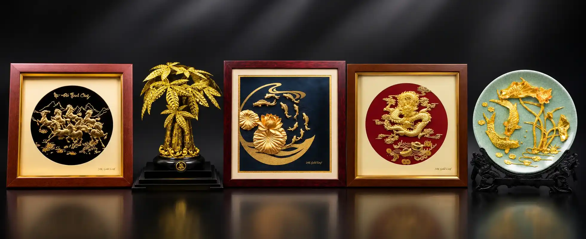 Quà tặng mạ vàng phong thủy ý nghĩa - Ngọc Tâm An