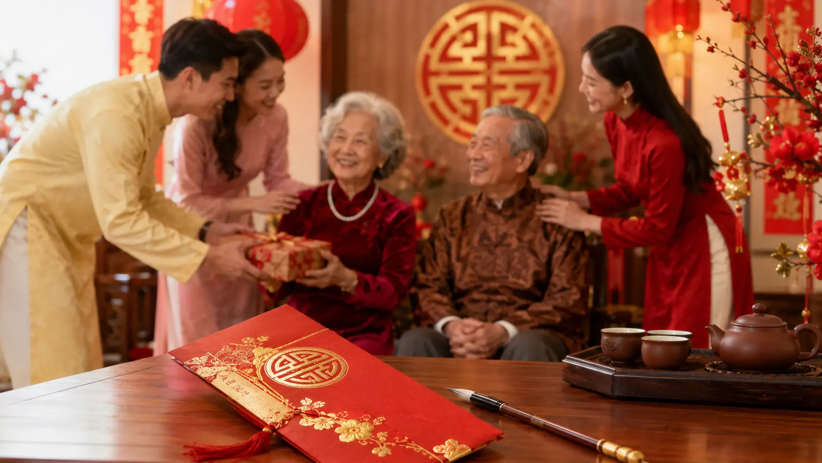 Mừng thọ ông bà