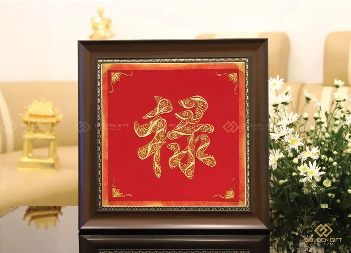 Chữ Lộc trong tiếng Hán là gì? Ý nghĩa và cách dùng trong phong thủy Tranh chữ lộc tiếng hán