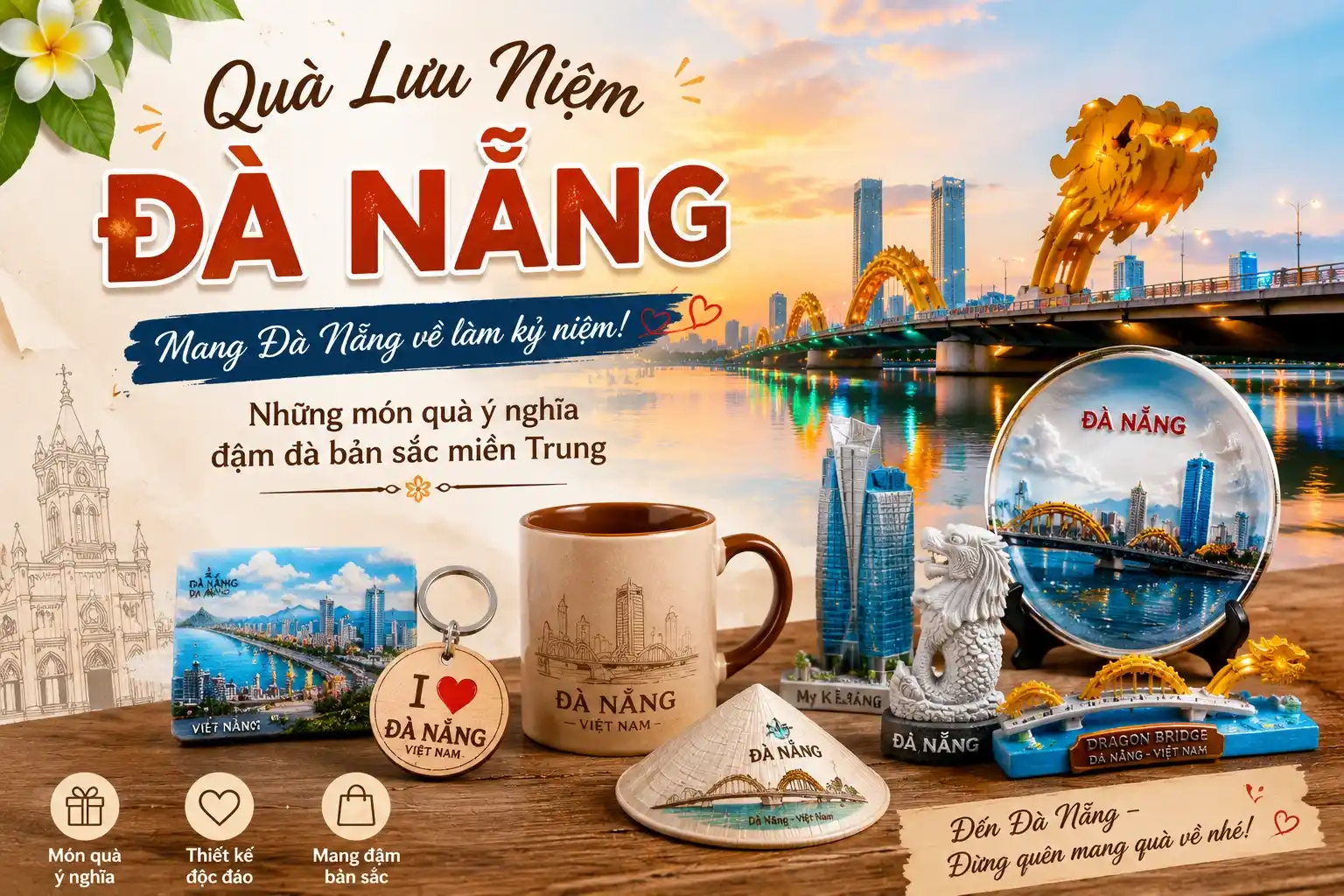 Quà lưu niệm Đà Nẵng: 25+ gợi ý đặc trưng, đẹp và đáng mua sau chuyến đi Quà lưu niệm đà nẵng