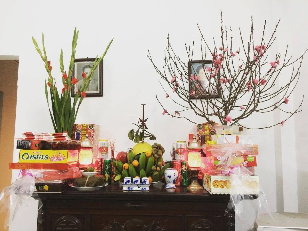 Cách trang trí bàn thờ ngày Tết miền Trung