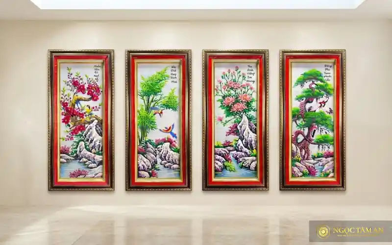 Làm đẹp không gian sống và gửi gắm ước vọng về sự may mắn, bình an và thịnh vượng suốt cả năm