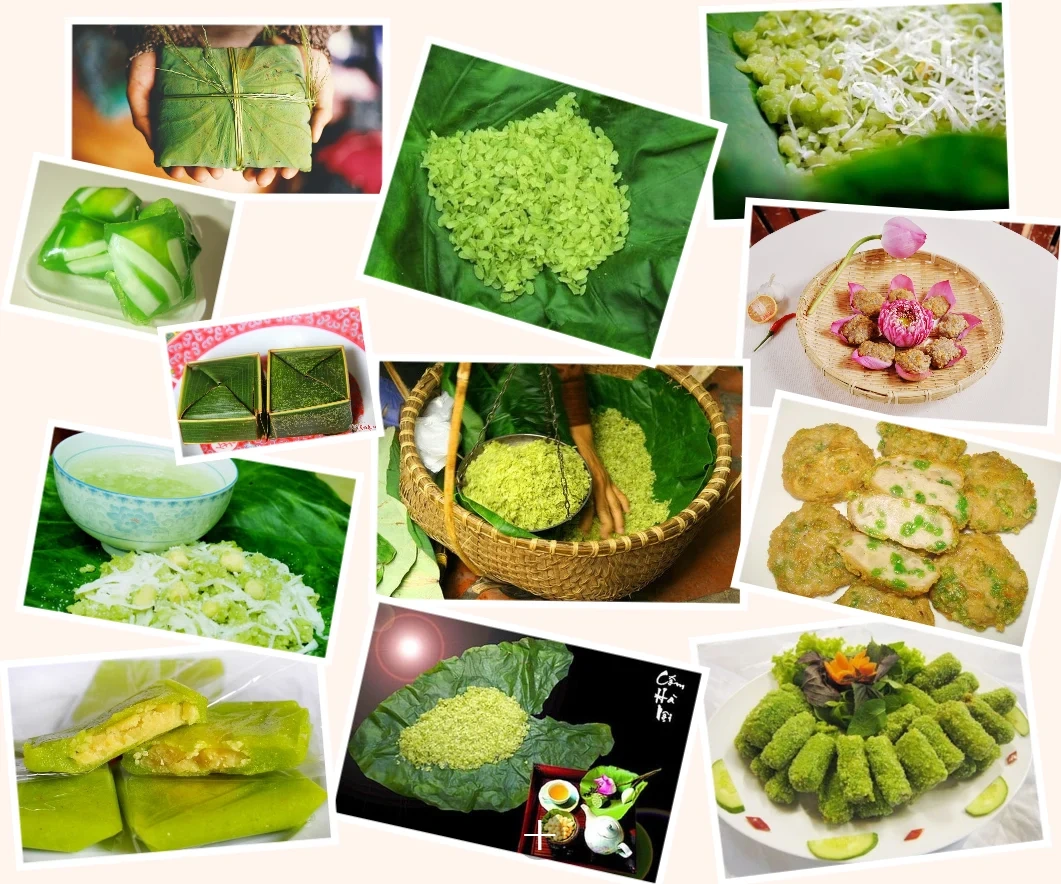 Đặc sản về cốm hà nội