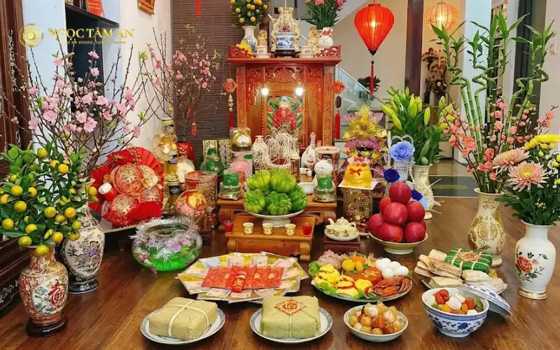 Cách bày mâm cúng Thần Tài đơn giản và dễ hiểu