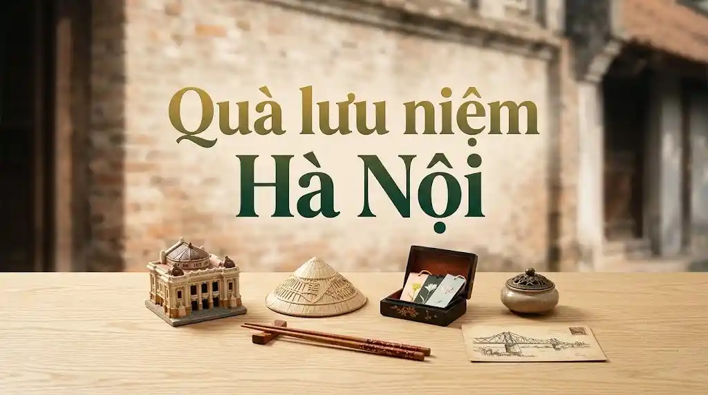 Quà lưu niệm Hà Nội cho người nước ngoài