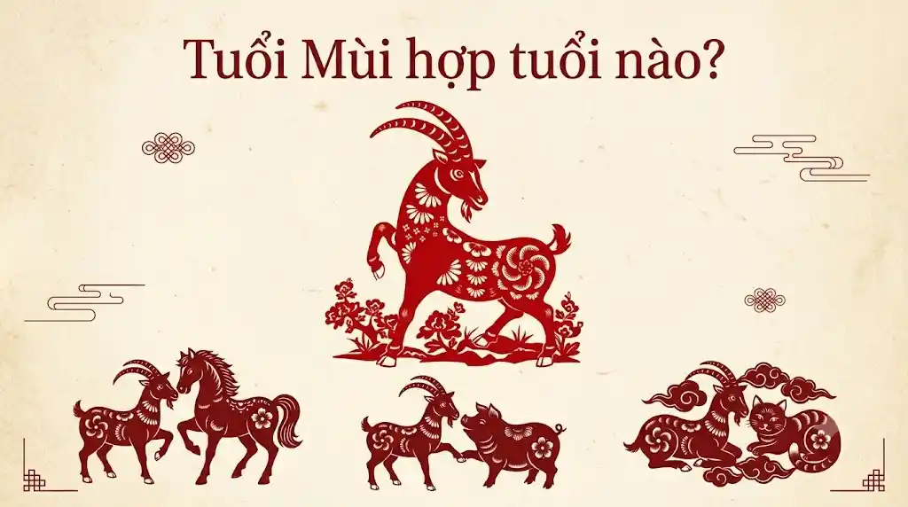Tam hợp Hợi Mão Mùi, tuổi Mùi hợp với tuổi Heo và tuổi Mèo