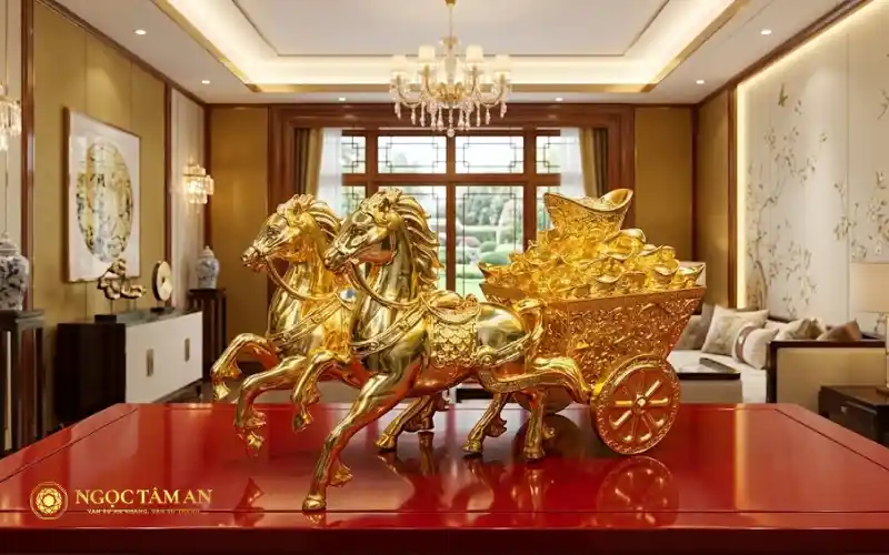 Trong phong thủy, ngựa không chỉ là biểu tượng của sự kiên trì, bền bỉ mà còn là “linh vật” vận chuyển may mắn và tiền tài