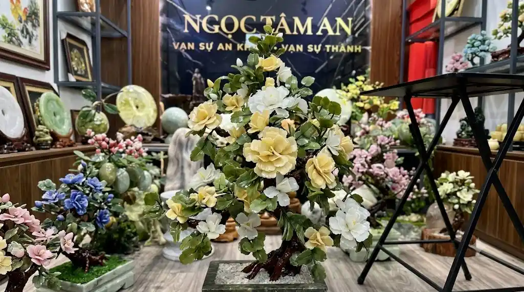 Cây hoa mẫu đơn đá quý làm quà tặng đám cưới chúc phú quý viên mãn