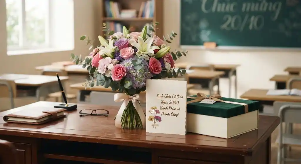 Quà 20/10 cho cô giáo