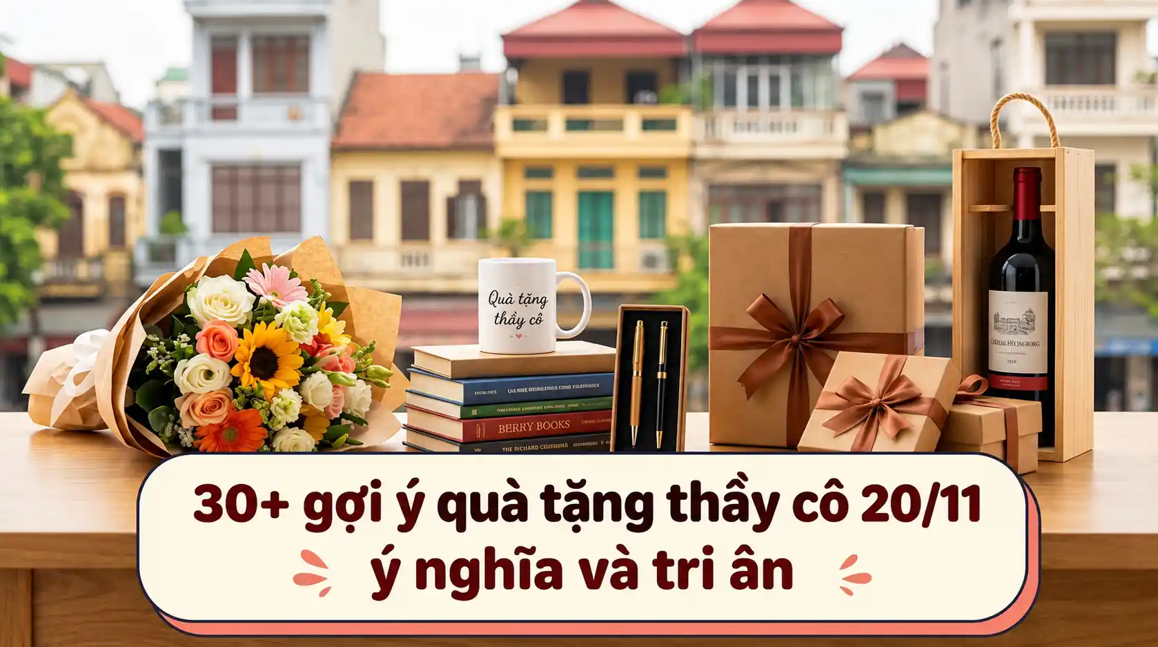 Quà tặng thầy cô 20/11