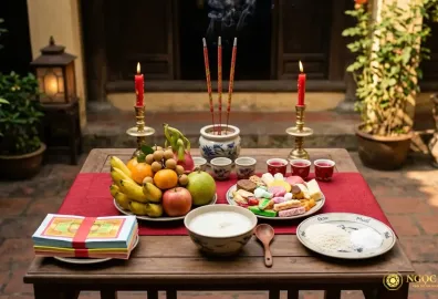 Mâm cúng cô hồn đơn giản đúng phong tục