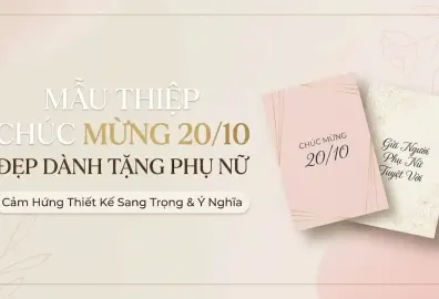 Một tấm thiệp 20/10 xinh xắn là cách gửi yêu thương nhẹ nhàng mà ý nghĩa.