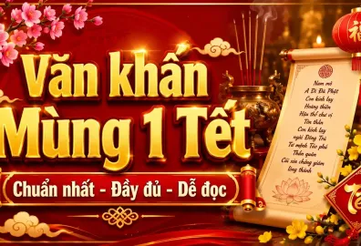 Văn khấn mùng 1 tết