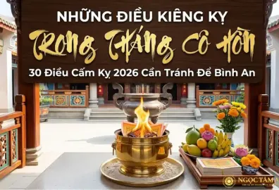Tháng cô hồn kiêng gì? 30 điều cấm kỵ trong tháng cô hồn